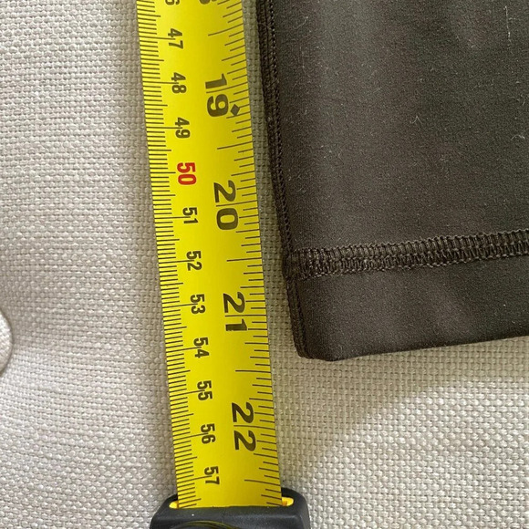 LULULEMON Wunder Train High-Rise Crop 21" Leggings Dark Olive Size 4 - Picture 12 of 12